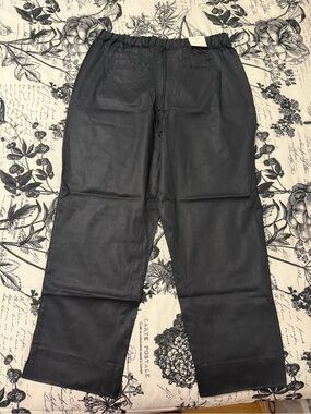 Banana Republic Black Tapered High-Rise Pants